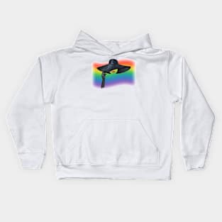 True Crime and Pride Kids Hoodie